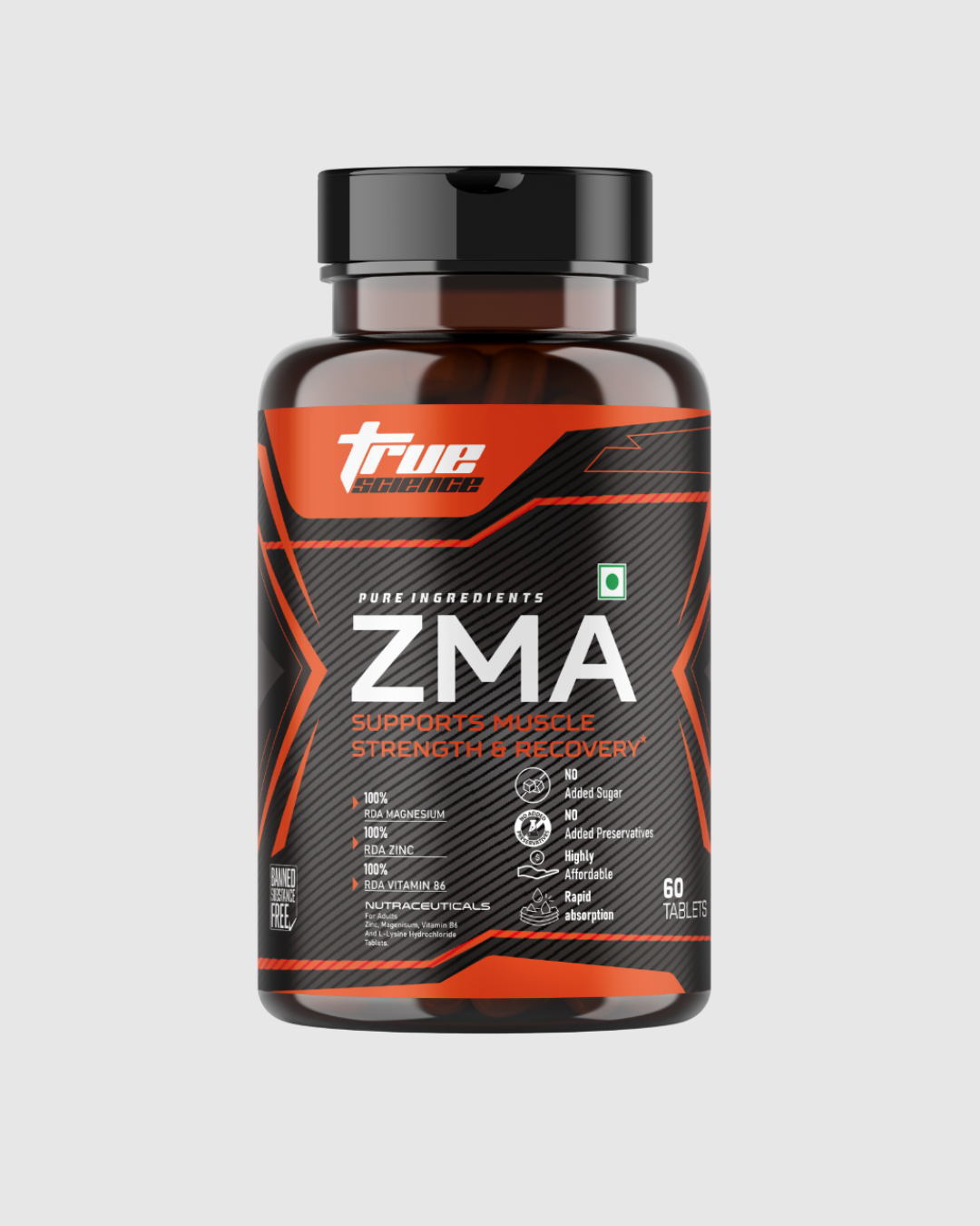 Trus Science ZMA – Power-Packed Support for Muscle Strength & Recovery