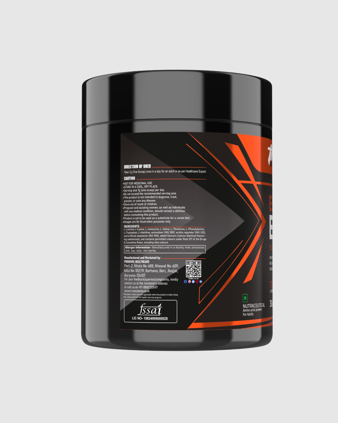 Trus Science Essential EAA – Fuel Your Performance!