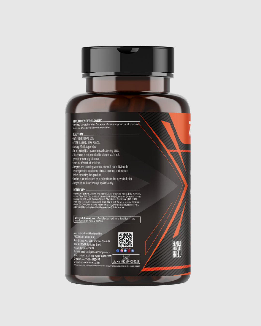 Trus Science ZMA – Power-Packed Support for Muscle Strength & Recovery
