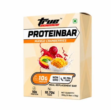 True science protein bar mono cartan mango cranberries 300g